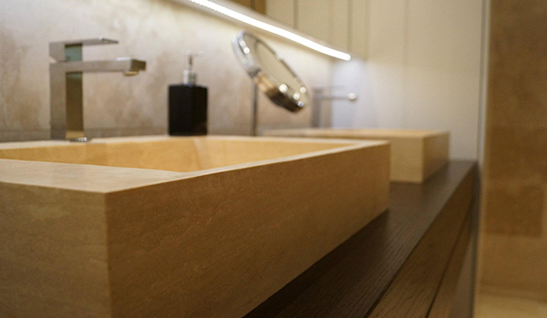 Badezimmer Travertin - Der Natursteinhandel